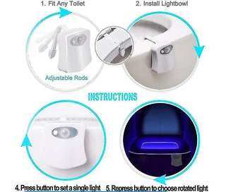 LightBowl 8 Colour Motion Night Light