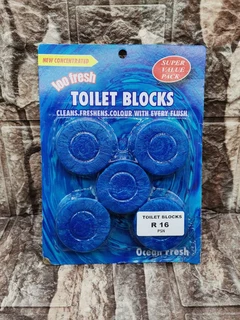Toilet Cleaning Blocks Blue
