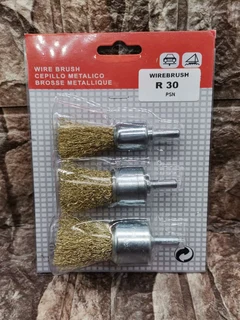 Cleaning Wire Steel Brushes Set Of 3