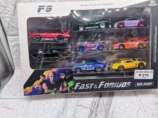 fast And the Furious Car Set