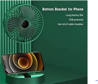 Adjustable Mini Desktop Fan