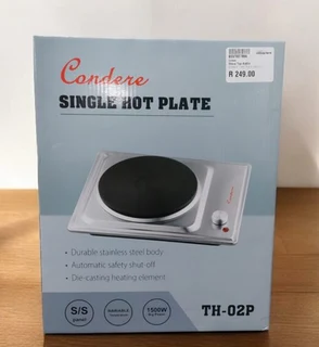 Condere Single Hot Plate Stove