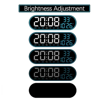 Digital LED Alarm Wall Clock