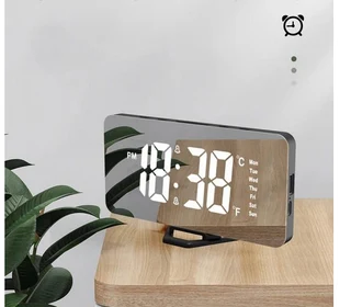 LED Digital Mirror Alarm Clock