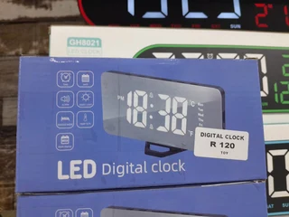 LED Digital Mirror Alarm Clock