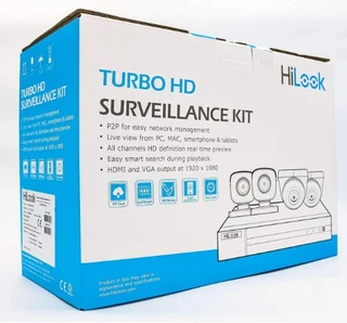Hilook (by Hikvision) Turbo Hd Surveillance Kit Diy 1080p 4 Channel