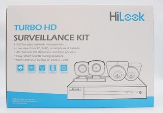 Hilook (by hikvision) TURBO HD SURVEILLANCE KIT DIY 1080P 4 channel