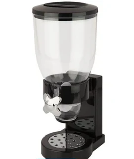Single Cereal Dispenser  Black/ White