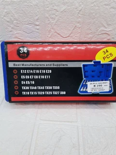 34 Piece Socket Set