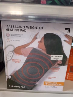 Massaging Weighted Heat Pad
