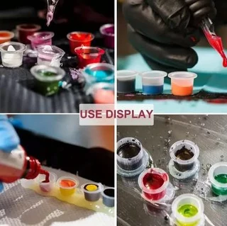 TATTOO INK CUPS ---- R30- R50 PER PACK