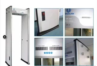 UNIQSCAN Security Walkthrough Metal Detector