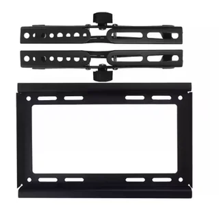 Wall mount bracket for LED, LCD, and PDP flat panel TVs, suitable for screens ranging from 14 to inc