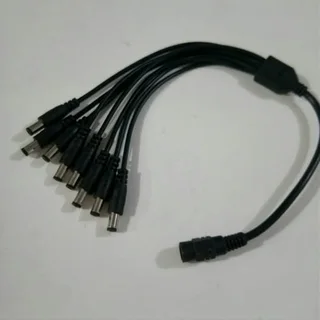 Power Connector 1 Female To 8 Male