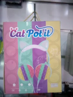 Cat pop it head set