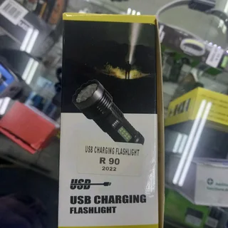 USB charging flashlight