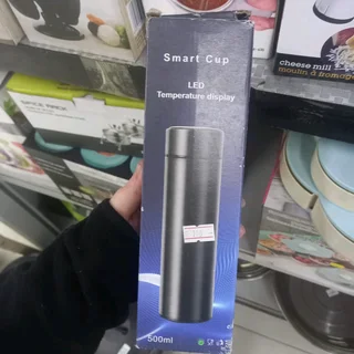 Smart cup LED temperature display
