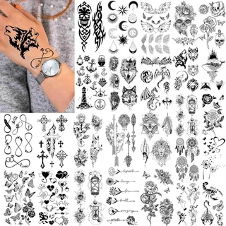 Press on fake tattoo