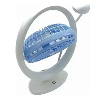 Desk fan with Led lamp