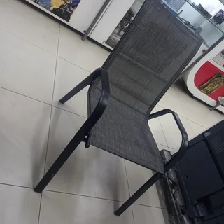 Outdoor patio grey chair