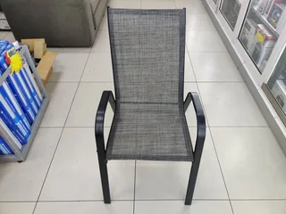 Outdoor patio grey chair