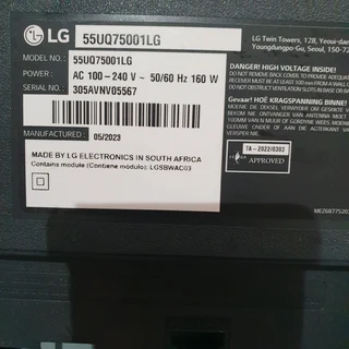 LG 55UQ75001LG SMART TV BOARDS AVAILABLE FOR SALE