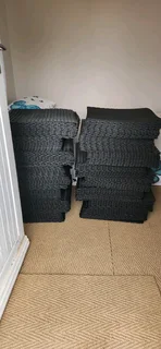 Rubber mat tiles 50cm x 50cm