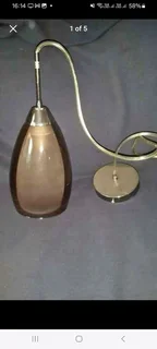 Pendant Lampshade Grey Silver colour