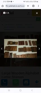 Large collection of large wooden alphabet letter stamps great for crafting.great for kids or crafter