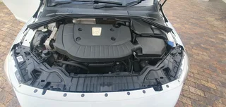 2014 White Volvo V60 D5 R design 2.4 D 5-cylinder twin-scroll turbo diesel station wagon automatic