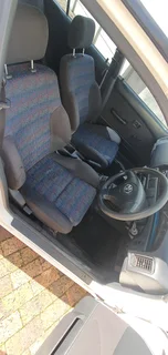 White 2005 Toyota Tazz 1.3 carb  XE aircon spec hatch back in excellent clean cond 2nd owner