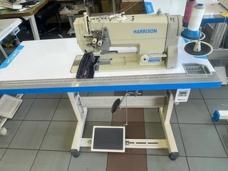 HARRISON DOUBLE NEEDLE - SEWING MACHINE - SPLIT BAR TYPE