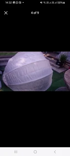 Boat Awning that folds up - various Uses.It has a metal frame with gas struts. Size: 1m high x 1m de