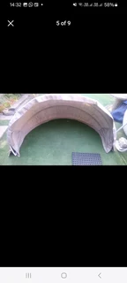 Boat Awning that folds up - various Uses.It has a metal frame with gas struts. Size: 1m high x 1m de