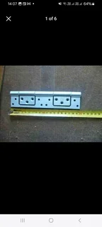 Large quantity of new quality  aluminium hinges 2 sizes available sell per pair or the lot