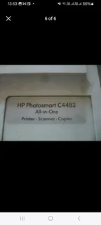 Hp c4880 photsmart printer scanner copier in full working order with some inkink left.PLUS new inks