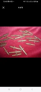 Vintage metal pirate figurines and associated maritime pieces such as treasure chests canons etc