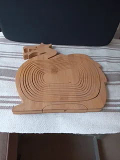 Wooden Occasional fold up BOWL