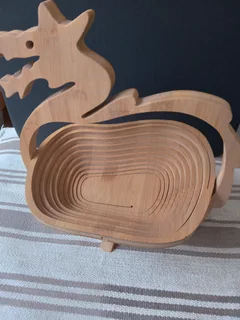 Wooden Occasional fold up BOWL