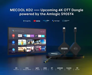 Mecool Kd2 4k Certified Google Android Tv Stick - 4gb Ram - 32gb Storage