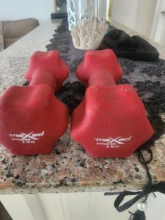 Weights 3kg each