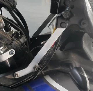 Yamaha XT1200 Super Tenere gen2 dash infil and dash stabiliser bars