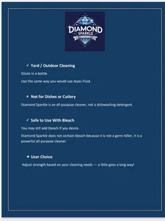 Diamond Sparkle Detergent