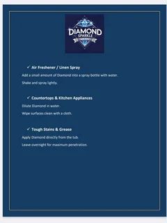 Diamond Sparkle Detergent