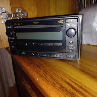 Toyota Radio MP3/CD original OEM factory (Fortuner/Hilux 2005 - 2011)