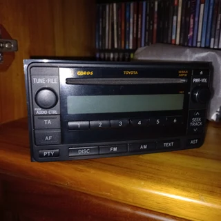 Toyota Radio MP3/CD original OEM factory (Fortuner/Hilux 2005 - 2011)