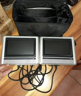 Car DVD Player, dual screen by Wharfedale.