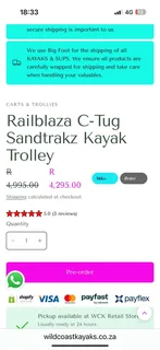 Wilderness System Kayak