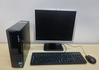 Dell Optiplex 980   Intel Core i3 3.2Ghz 4GB RAM   500GB HDD  17” LCD Monitor