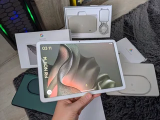 The Google Pixel Tablet 128GB Bundled with the Charging Speaker Dock and More